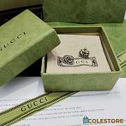 Colestore Gucci GG Marmont Silver Stud Earrings  - 1