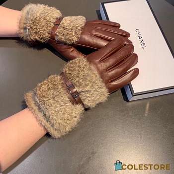 Colestore Chanel Glove Brown