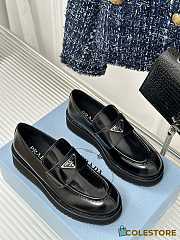 Colestore Prada Patent Leather Loafers Black  - 1