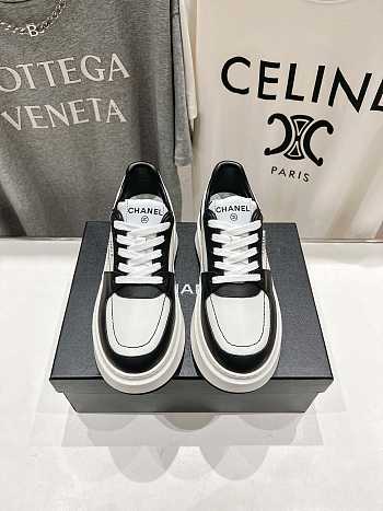 Colestore Chanel Sneake Black And White