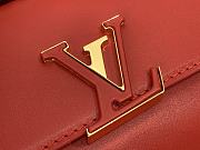 Colestore Louis Vuitton Wallet Chain Capucines Red 12x4x23cm - 2
