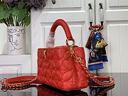 Colestore Louis Vuitton Capucines East-West Mini Red 22x12x8cm - 2