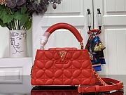 Colestore Louis Vuitton Capucines East-West Red 33x19x9cm - 1