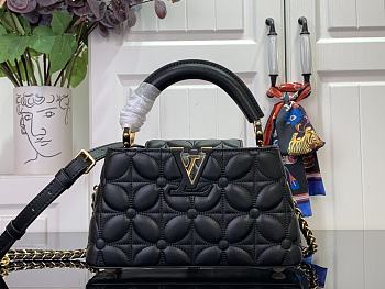 Colestore Louis Vuitton Capucines East-West Black 33x19x9cm