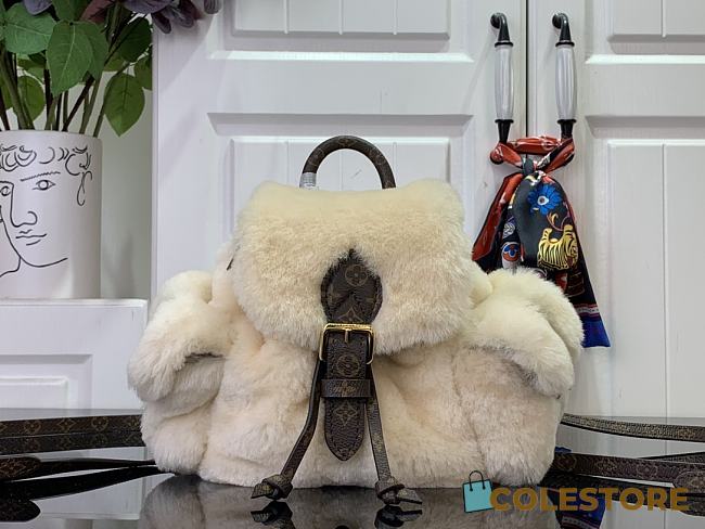 Colestore Louis Vuitton nano teddy backpack 16.5x13x25cm - 1