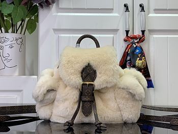 Colestore Louis Vuitton nano teddy backpack 16.5x13x25cm