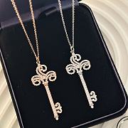 Colestore Tiffany & Co. Key Necklace Rose Gold And Silver  - 6