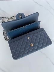 Colestore Chanel Classic Flap Bag Navy Blue 25 cm - 3