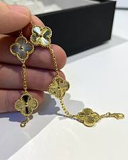 Colestore Van Cleef & Arpels Alhambra 5 Motifs Bracelet 18K Yellow Gold  - 4