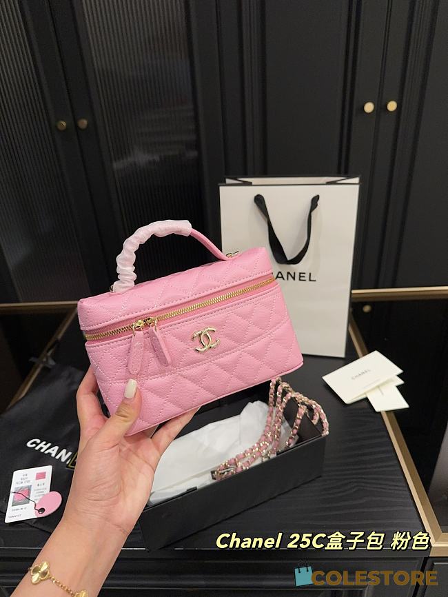 Colestore Chanel Vanity Case Pink 19.12 cm - 1