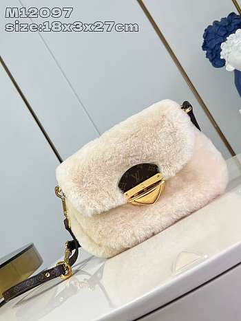 Colestore Louis Vuitton Sunset Beige Bag 27x18x3CM