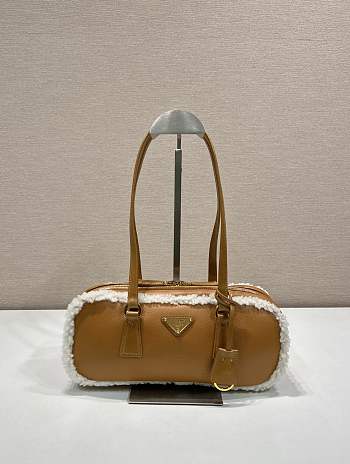 Colestore Prada Medium Shearling Two-handle Bag 27x12x6CM