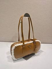 Colestore Prada Medium Shearling Two-handle Bag 27x12x6CM - 3