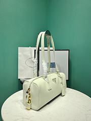 Colestore Prada Medium Leather Tote Bag 29x12.5x10CM - 4