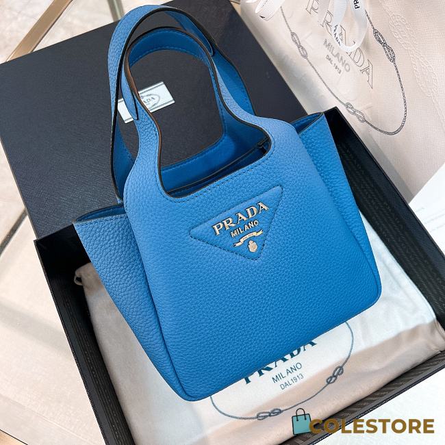Colestore Prada Logo-Plaque Tote Bag 15.5x18x10cm - 1