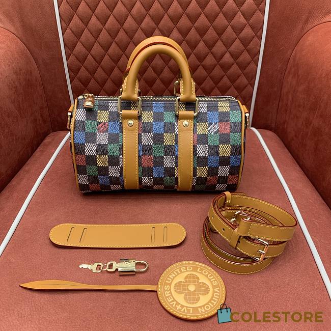 Colestore Louis Vuitton Keepall Bandoulière 25 size 25x15x11CM - 1