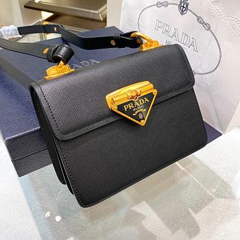 Colestore Prada Symbol Saffiano Leather Bag 20x7x14CM