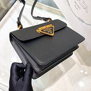 Colestore Prada Symbol Saffiano Leather Bag 20x7x14CM - 2