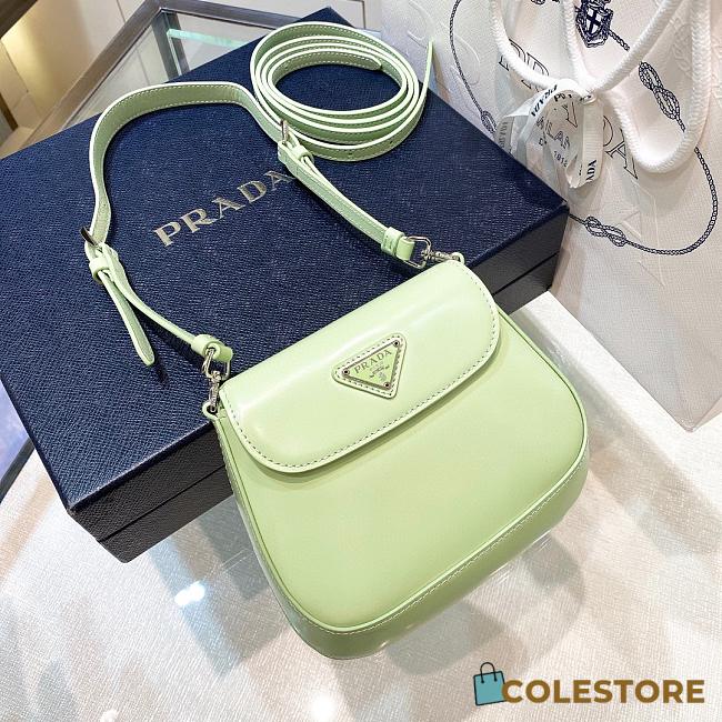 Colestore Prada Cleo Brushed Leather Mini Bag 17x14.5x3CM - 1