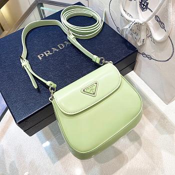 Colestore Prada Cleo Brushed Leather Mini Bag 17x14.5x3CM