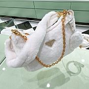 Colestore Prada Shearling Mini Shoulder Bag 22x18x6CM - 2
