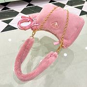 Colestore Prada Shearling Mini Shoulder Bag 22x18x6CM - 3