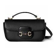 Colestore Gucci Horsebit 1955 Soft Small Top Handle Bag 22.5x12.5x5.5CM - 1