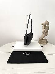 Colesore Celine Teen Polly In Supple Grained Calfskin Black 29.5×14.5×3CM - 3