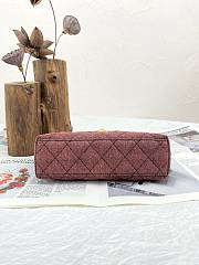 Colestore Chanel Kelly Bag in Washed Denim 19x7x12CM - 3