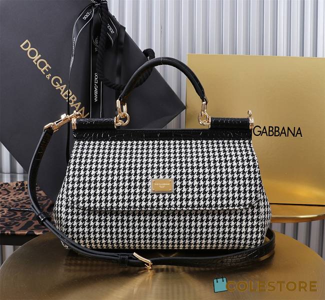 Colestore Dolce&Gabbana Elongated Sicily Handbag 25x17x9CM - 1