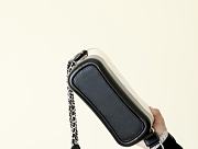 Colestore Chanel Gabrielle Hobo Bag Black And White 20CM - 2