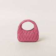 Colestore Miu Miu Wander Matelasse Nappa Leather Hobo Bag 20x17x6CM - 2