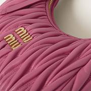 Colestore Miu Miu Wander Matelasse Nappa Leather Hobo Bag 20x17x6CM - 5