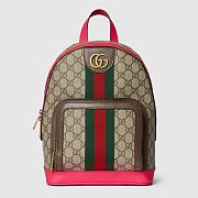 Colestore Gucci Small Ophidia Gg Backpack in Pink 22x29x15CM - 1