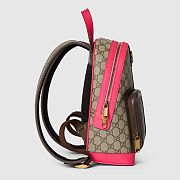 Colestore Gucci Small Ophidia Gg Backpack in Pink 22x29x15CM - 5