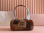 Colestore Miu Miu Beau Leather Patchwork Bag 28x15x9CM - 1