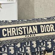 Colestore Dior Small Diorcamp Bag Blue D Oblique 23x15x8CM - 6