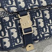 Colestore Dior Small Diorcamp Bag Blue D Oblique 23x15x8CM - 2