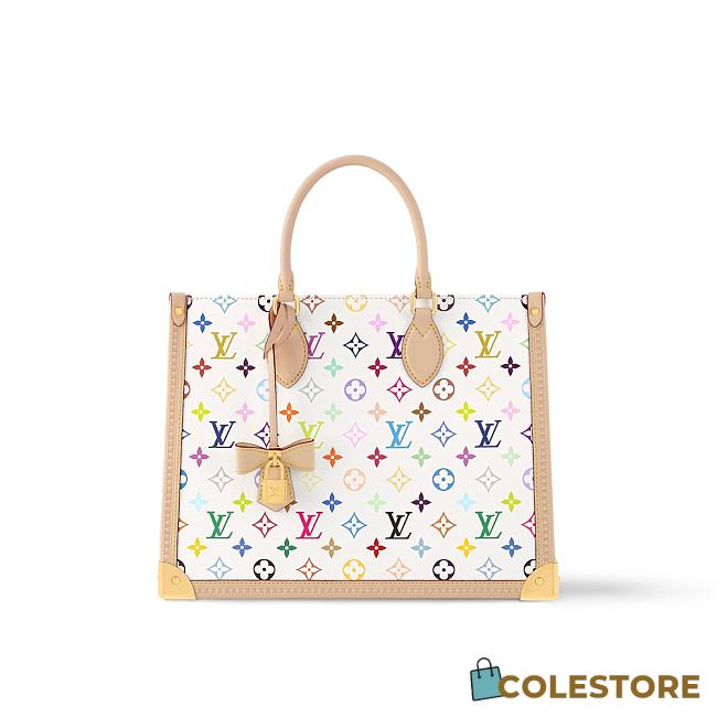 Colestore Louis Vuitton x Takashi Murakami OnTheGo MM 35x27x14CM - 1
