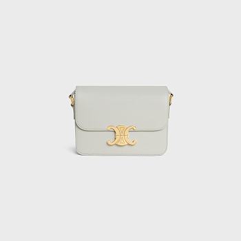 Colestore Celine Teen Triomphe Bag In Shiny Calfskin 22.5x16.5x7.5CM