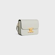 Colestore Celine Teen Triomphe Bag In Shiny Calfskin 22.5x16.5x7.5CM - 4