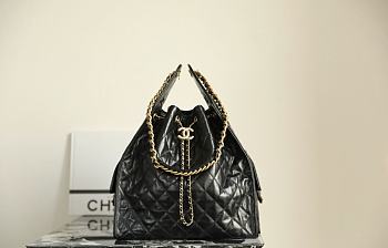 Colestore Chanel 25c HoBo Black Bag 40x30x15CM