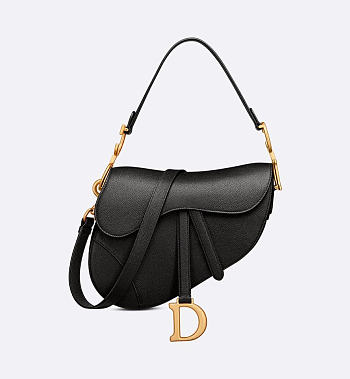 Colestore Dior Saddle Bag With Strap 'Sand Colored' Size 25CM