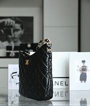 Colestore Chanel Hobo Calfskin Leather 26x30x7CM - 3