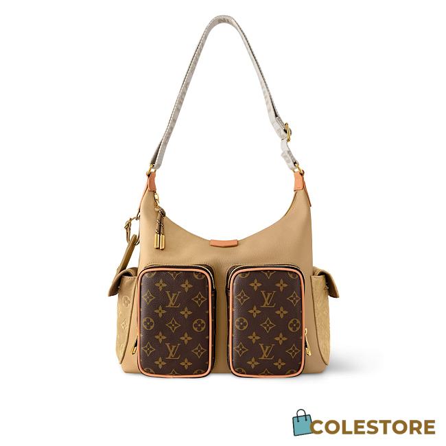 Colestore Louis Vuitton Hobo Cargo Beige Monogram Autres Cuirs 27x19.7x34.5cm - 1