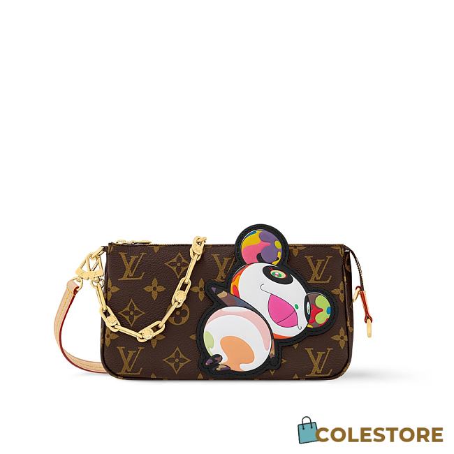 Colestore Louis Vuitton Pochette Accessoires Monogram Canvas 22x13x4CM - 1