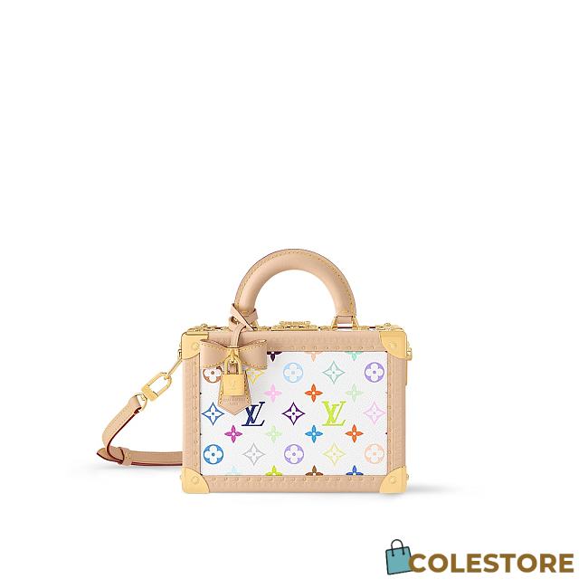Colestore Louis Vuitton x Takashi Murakami Petite Valise Bag 22.5x17.5x11CM - 1