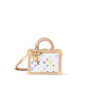 Colestore Louis Vuitton x Takashi Murakami Petite Valise Bag 22.5x17.5x11CM - 1