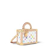 Colestore Louis Vuitton x Takashi Murakami Petite Valise Bag 22.5x17.5x11CM - 6