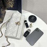 Colestore Dior Mini Bag Cannage Lambskin 21x11x5CM - 3